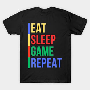 Gamer Routine (Mood Colors) T-Shirt